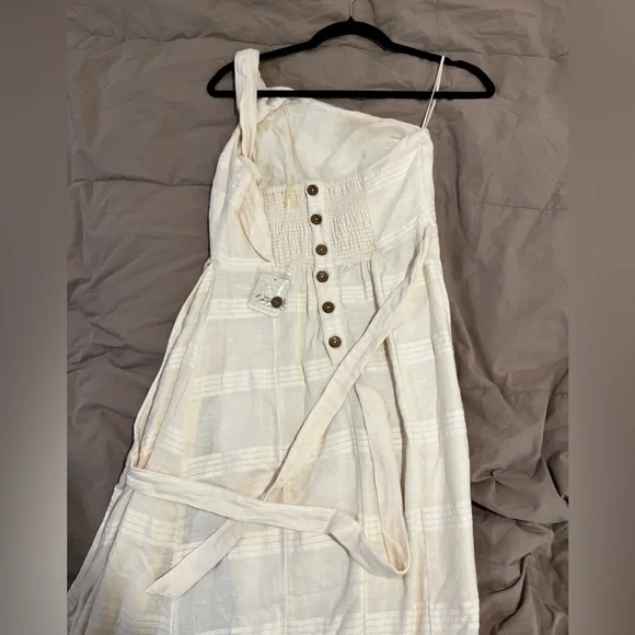 NWT! Cream Free People Maxi Dress size XS - Picture 7 of 7